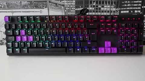 Cooler Master MK750 RGB options