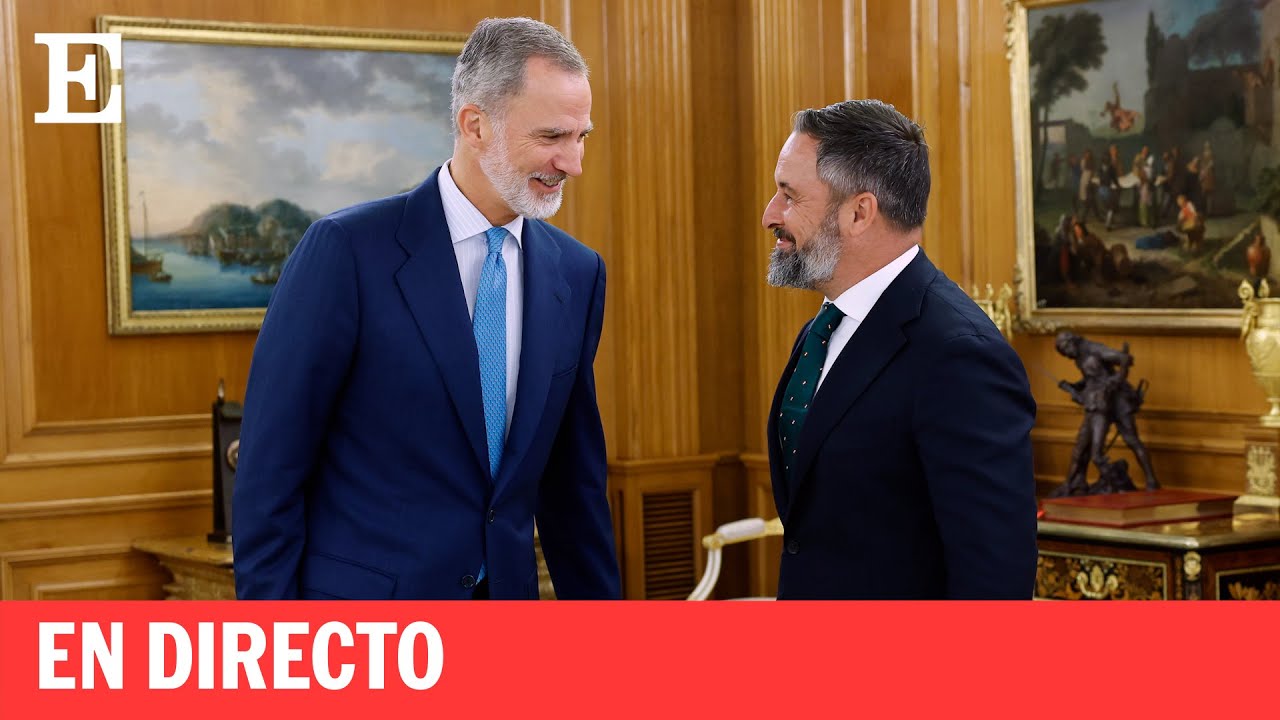 Directo | Abascal comparece tras la ronda de consultas con el Rey | EL ...