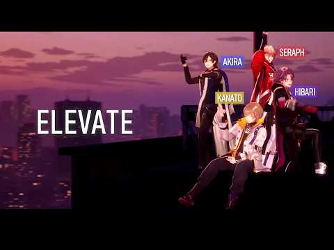 【彩虹社中字】ELEVATE 歌詞中字 | Nijisanji | VOLTACTION | 風楽奏斗 | 渡会雲雀 | 四季凪アキラ| セラフ・ダズルガーデン