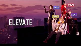【彩虹社中字】ELEVATE 歌詞中字 | Nijisanji | VOLTACTION | 風楽奏斗 | 渡会雲雀 | 四季凪アキラ| セラフ・ダズルガーデン