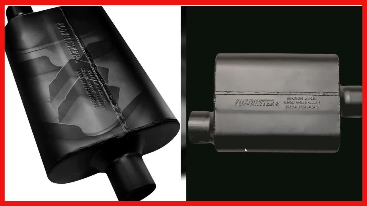 Great product -  Flowmaster 942546 Super 44 Muffler - 2.50 Offset IN / 2.50 Center OUT - Aggressive