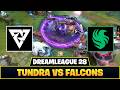[ID] GELO HERONYA! PUCK CARRY? MALRINE OFFLANE? TUNDRA VS FALCONS ▌DREAMLEAGUE S28 DOTA 2 HIGHLIGHTS