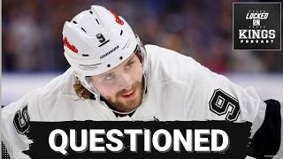 LA Kings Adrian Kempe is QUESTIONED for his ability to possibly play center and his contract value.