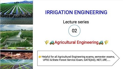 Irrigation Projects & their Command Area # GCA # CCA #Irrigation intensity#Agricultural Engineering.