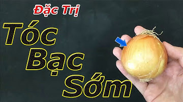 Chữa khỏi tận gốc bệnh tóc bạc sớm bằng 1 củ hành tây, mẹo rất đơn giản mà hiệu quả cao