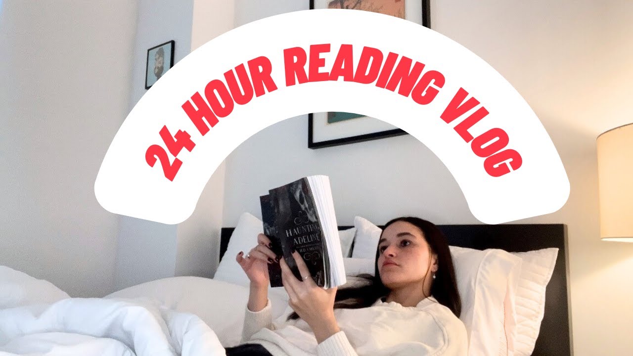 24 HOUR READATHON | how much can i read in 24 hours? - YouTube