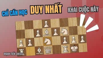 Colle System Khai Cuộc Cho Người Lười p2 | Mạnh Tiến Chess