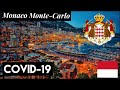 Monaco Monte-Carlo : &quot; Covid-19 &quot; overview of the city , April 2020 .