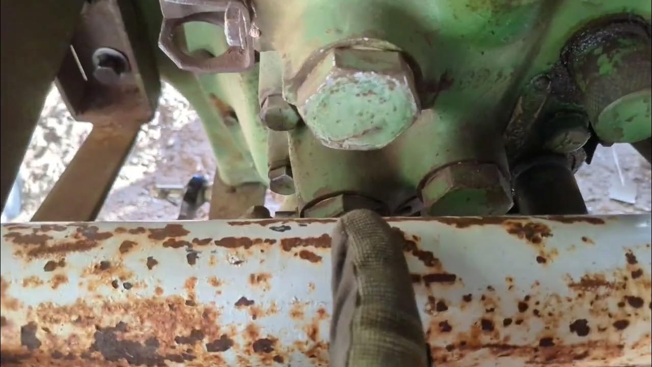 John Deere 60. 3 point hitch build part 3. YouTube