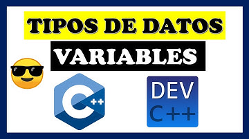 Programación en C++ ▷ Tipos de DATOS y VARIABLES en C++ ✅