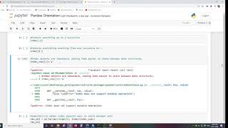 Lsn 5 - Data Types And Dtypeobject. Index Objects.