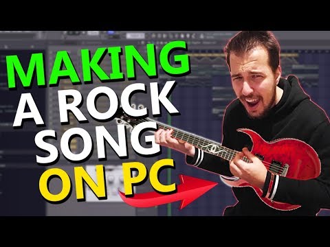 Can you make a ROCK SONG without REAL INSTRUMENTS? - FL Studio Tutorial