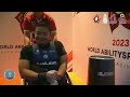 🔴LIVE powerlifting | World Abilitysport Games | Men's Up to 65 kg & 72 kg