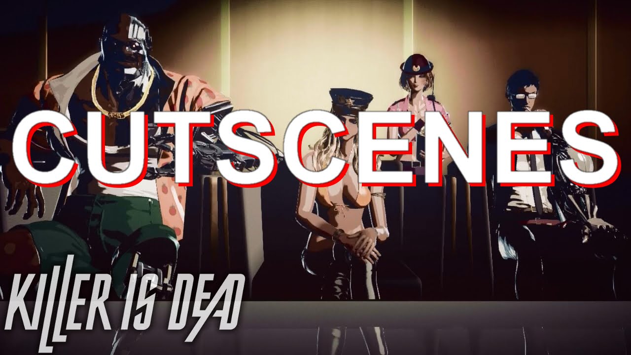 Killer is Dead: Nightmare Edition - ALL CUTSCENES (PC/English/German/HD)