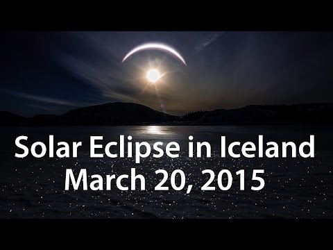 Solar Eclipse in Iceland, March 20, 2015