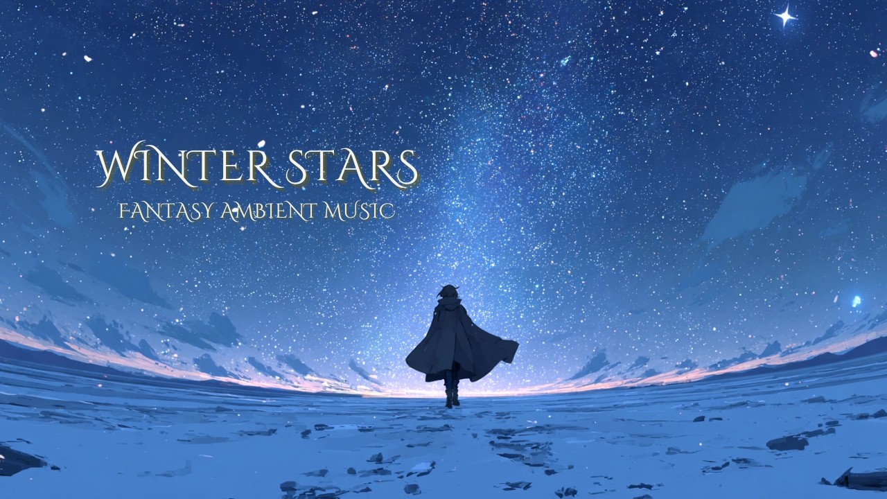 【ケルト音楽/Celtic Music】冬の星空と雪原の旅人 - Traveler Beneath the Winter Stars（作業用・睡眠用・勉強用）