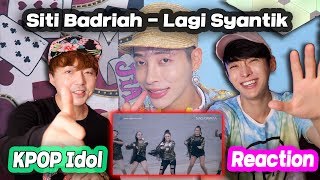 *REAKSI* Artis KPOP Siti Badriah - Lagi Syantik! | Korean Idols react to Siti Badriah - Lagi Syantik