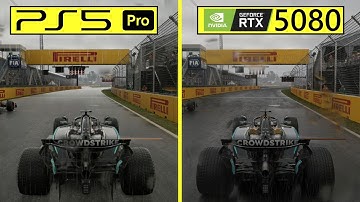 F1 25 PS5 Pro vs PC RTX 5080 4K Ultra Path Tracing Graphics Comparison #eapartner