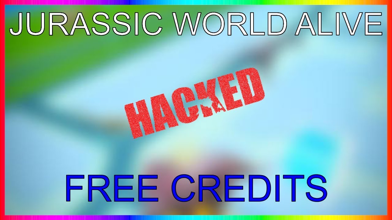 JURASSIC WORLD ALIVE HACK - YouTube