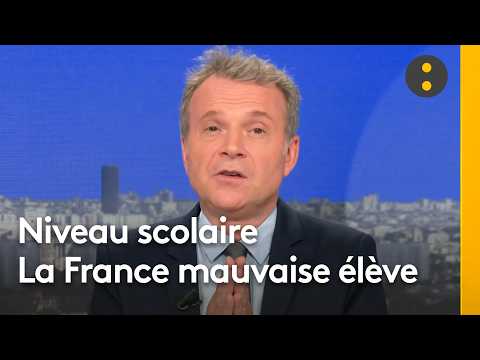 Miniature de la vidéo : Niveau scolaire : "Les résultats des élèves français n’ont jamais été aussi bas" au classement Pisa