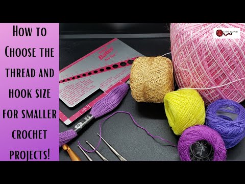 Crochet Hook Sizes and Yarn Weights - Dora Does