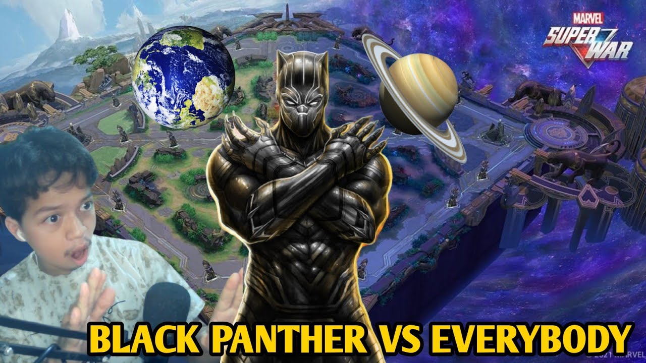 PUSS RANK MARVEL SUPER WAR, AUTO JADI TOP GLOBAL BLACK PANTHER