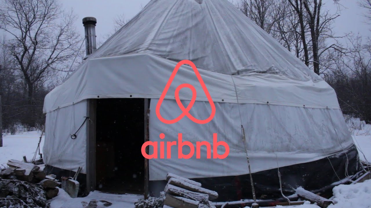 Airbnb Yurt in Northern Ontario YouTube