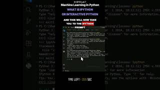 S1 EP15 Lab 7   Machine Learning in Python   What is IPython   or Interactive Python