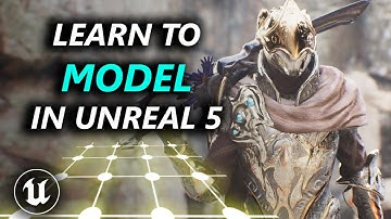 Learn to Model inside Unreal Engine 5! Modeling Tools Overview