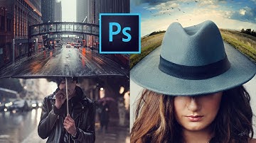 Quick Photoshop Blend Images to a Composite (2) - Photoshop Tutorial