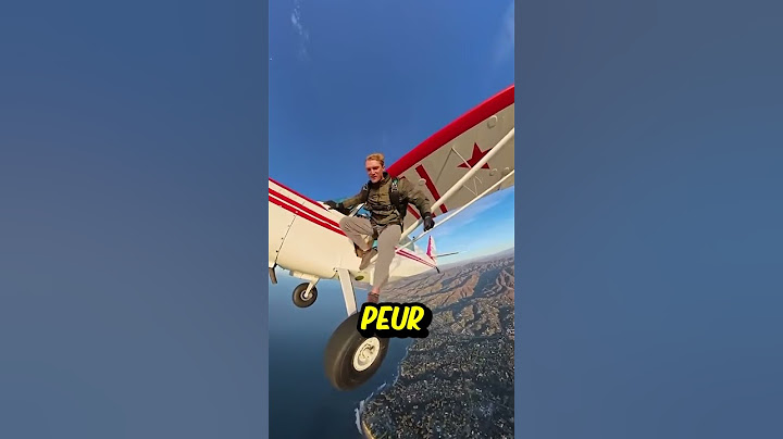 Ce garçon a sauté d'un avion par surprise ! ✈️😱