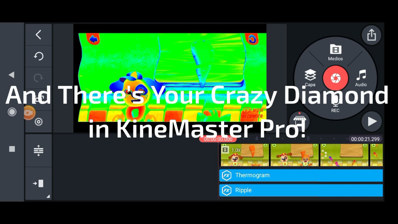 How To Make Crazy Diamond on KineMaster Pro YouTube