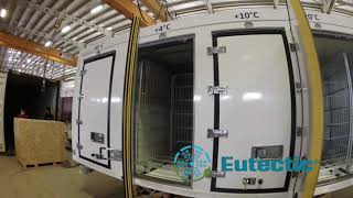 Eutectic Car Multi Temprature Refrigerated Body