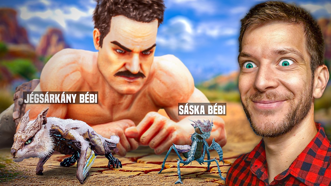 Szupererős BÉBI DÍNÓK születtek! 🥰💪 | ARK: Titánok Világa #9