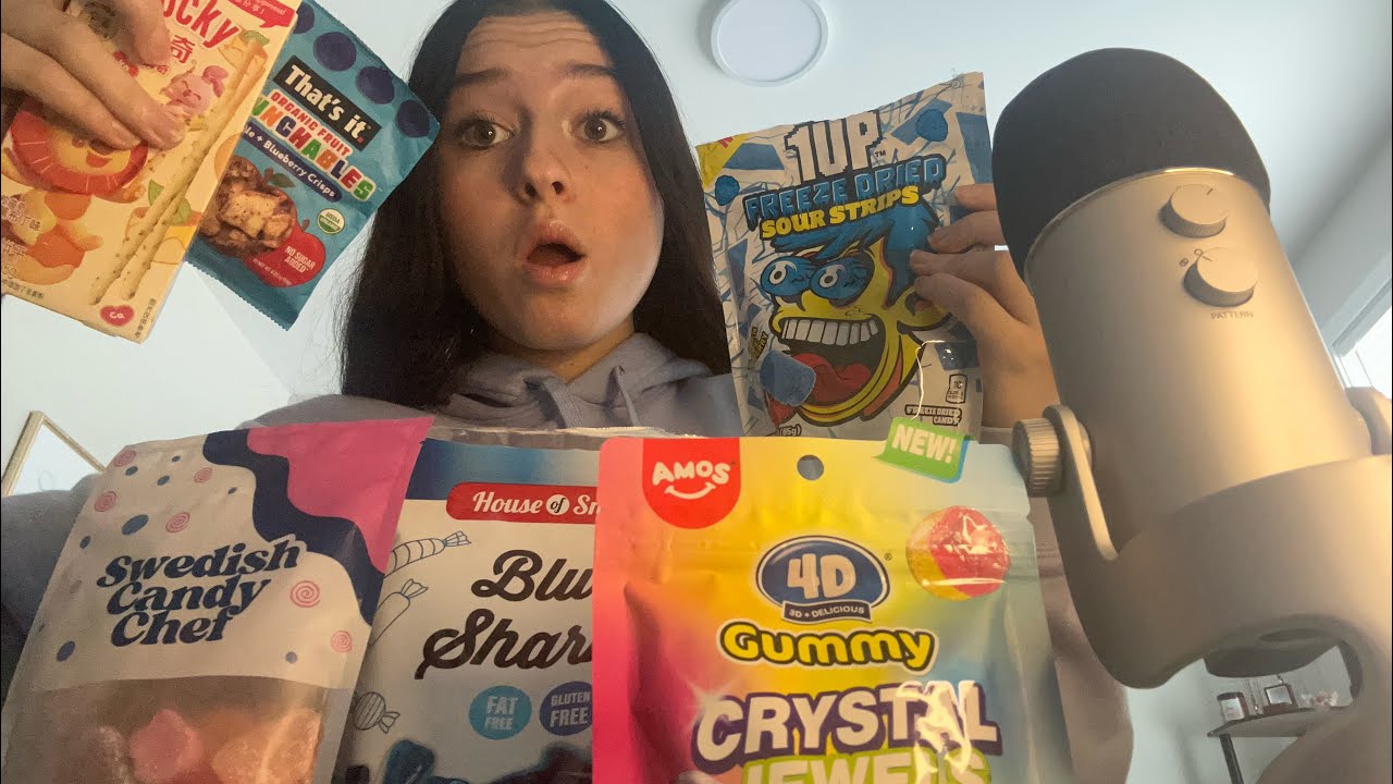 ASMR~ Trying Candy And Snacks!! 🍬