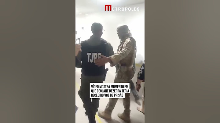 Vídeo mostra momento em que Deolane Bezerra teria recebido voz de prisão