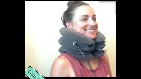 Đai Cổ Hơi Kéo Giãn Cổ Thiết Bị Nâng Cổ Hơi , Hỗ Trợ Điều Trị Đau Mỏi Cổ, Vai, Gáy