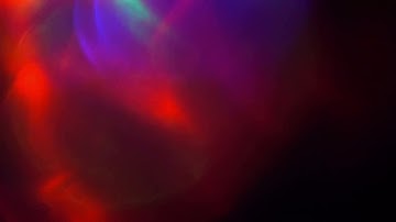 Colored Lights Flashing At Night Stock Video