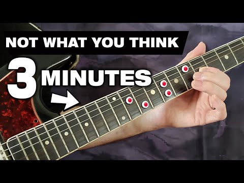 Instant 3 min.  Chord Secret is a MUST Know (ANY KEY - ALL FRETS!)