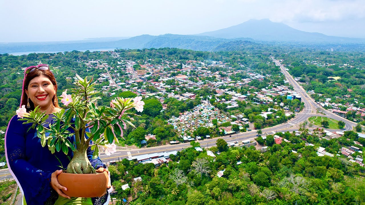 CATARINA 🌸 El exótico JARDÍN de NICARAGUA 😍 🌹