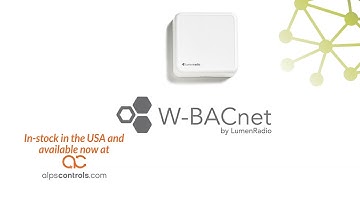 LumenRadio wireless BACnet solutions - available now on alpscontrols.com