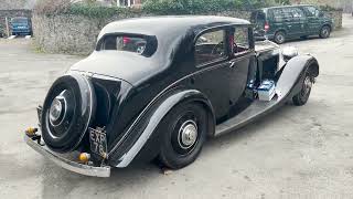 1938 Bentley 4¼ Litre Park Ward Sports Saloon. B133LE