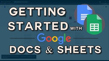 Getting Started With Google Docs and Sheets For The First Time | Basic Computer Skills For Beginners