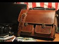 Making a Leather Briefcase