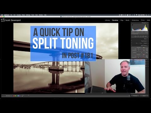 In Post: A Quick Tip on Split Toning in Lightroom #181