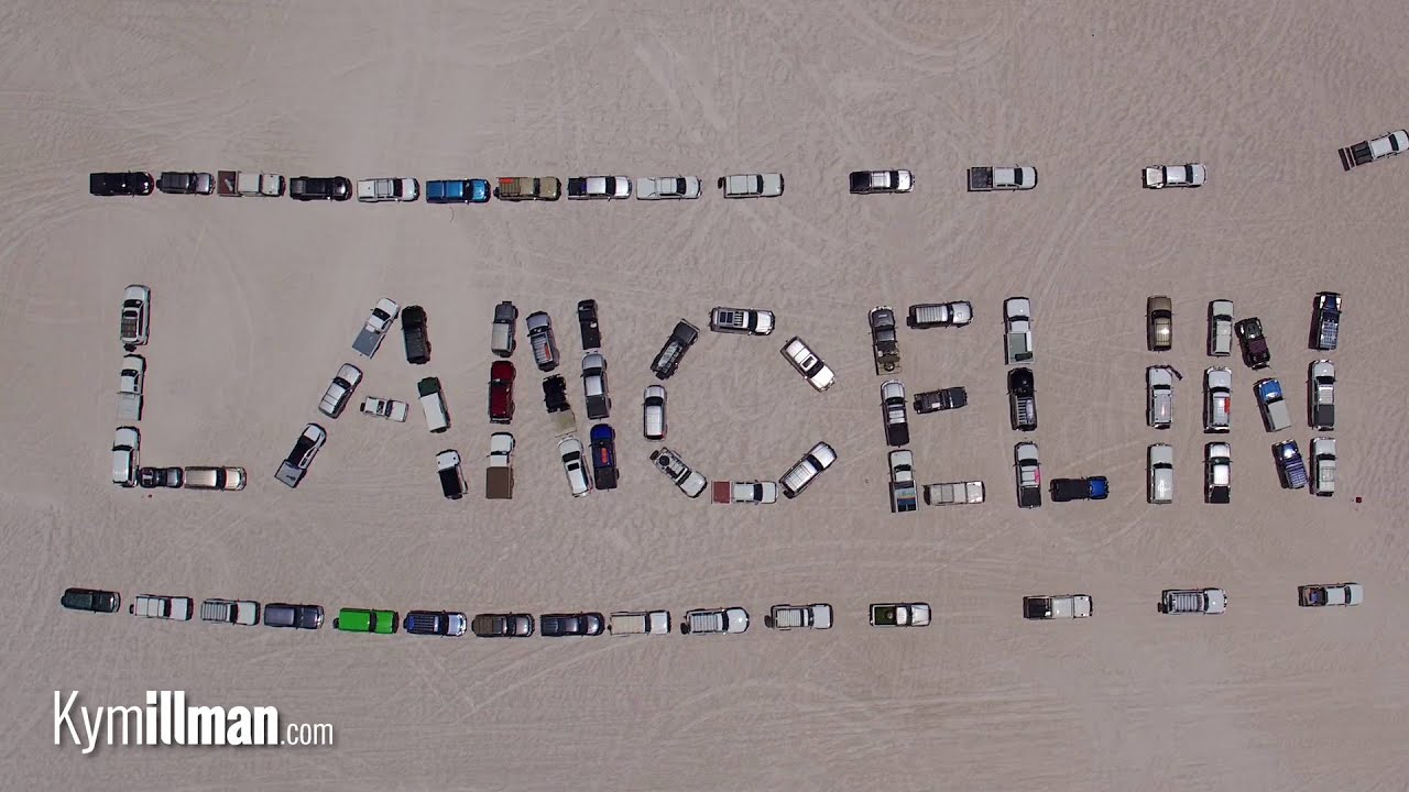4WDs Spell LANCELIN on the Dunes