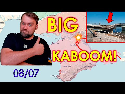 Update from Ukraine | Bridges Kaboom | Ruzzian Logistics Nightmare | Ukraine Strikes again