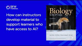 How can instructors develop material to support learners who have access to AI