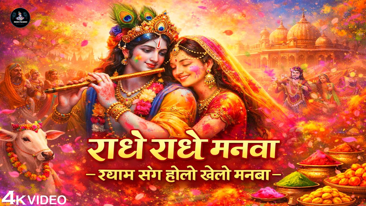 Radhe Radhe Bolo Manwa | Shyam Sang Holi Khelo Manwa | New Holi Bhajan 2026