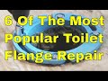 6 Of The Most Popular Toilet Flange Repair